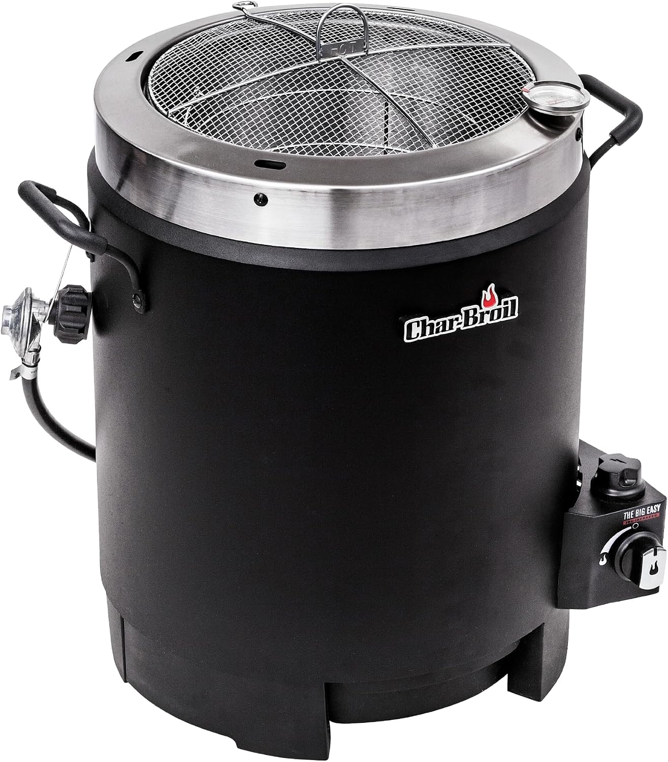 Charbroil® The Big Easy® TRU-Infrared™ Cooking Technology Propane Gas Stainless Steel Oil-Less Turkey Fryer, Black - 17102065