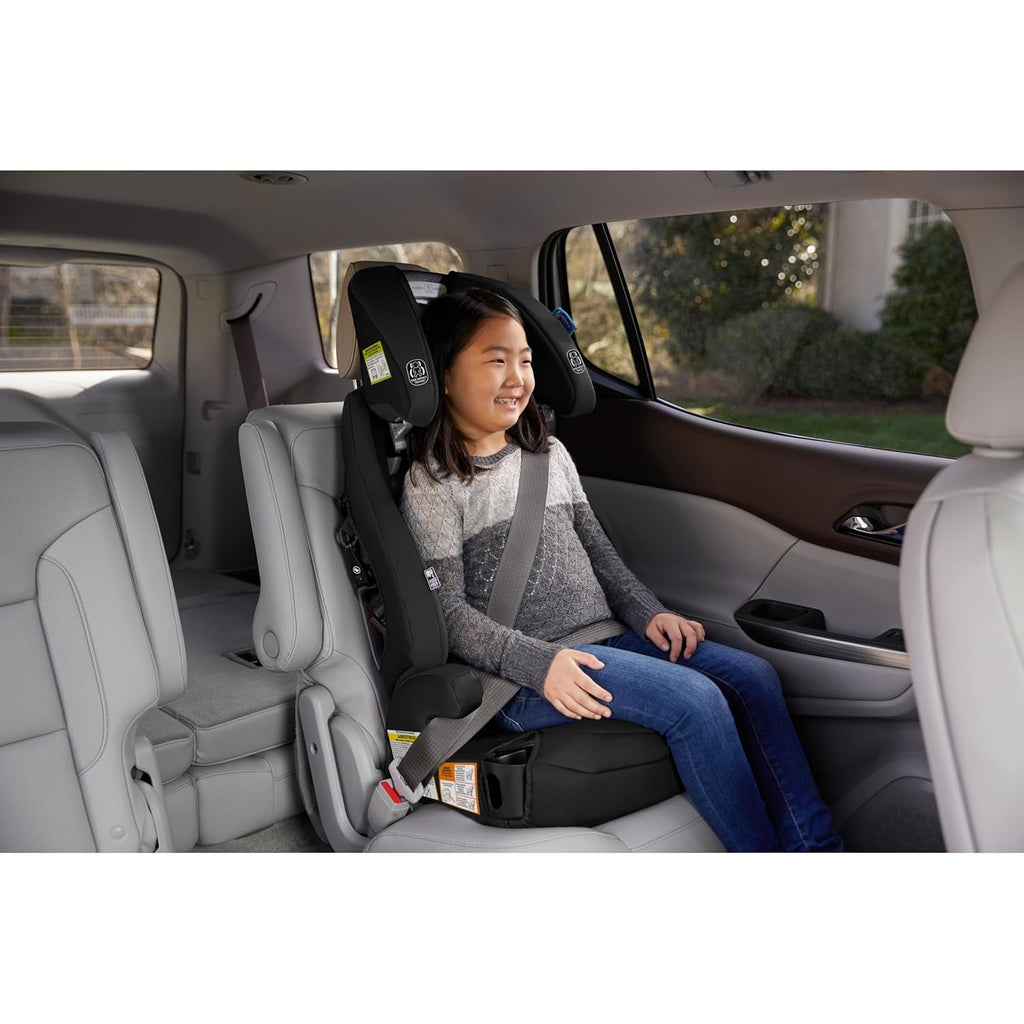 Graco® Tranzitions 3-in-1 Harness Booster Car Seat, Forward Facing Car Seat, Highback, to Backless Booster, Cinder