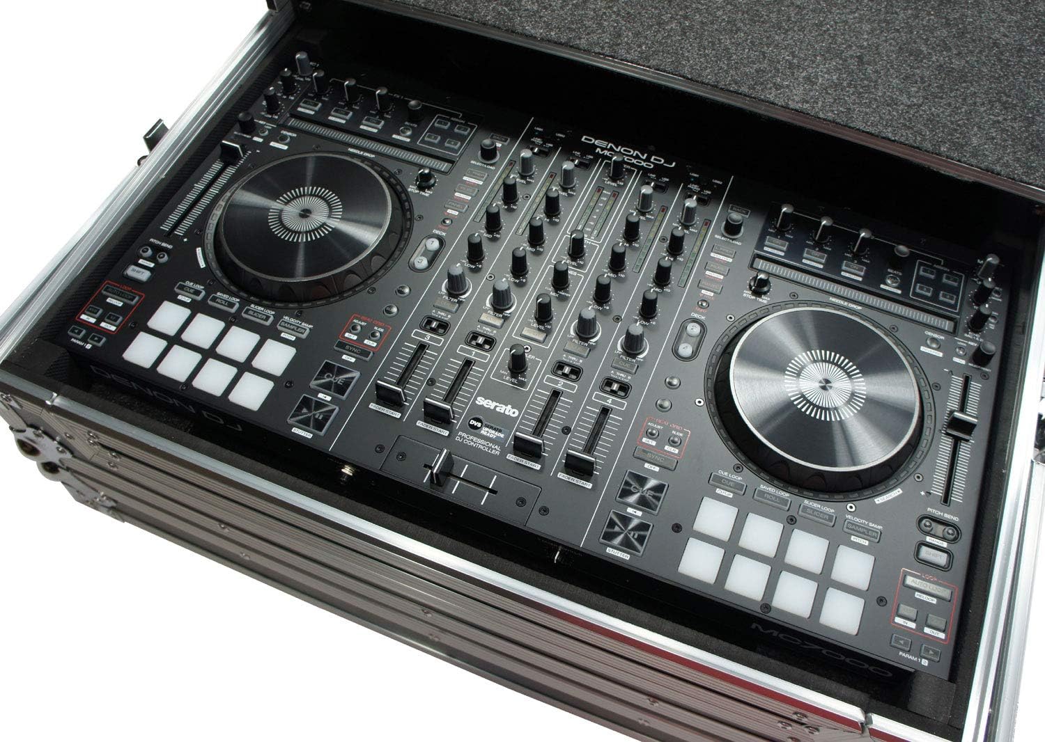 Harmony Audio DJ Custom Case HCMC7000LT Flight Glide Laptop Stand Compatible with Denon MC7000