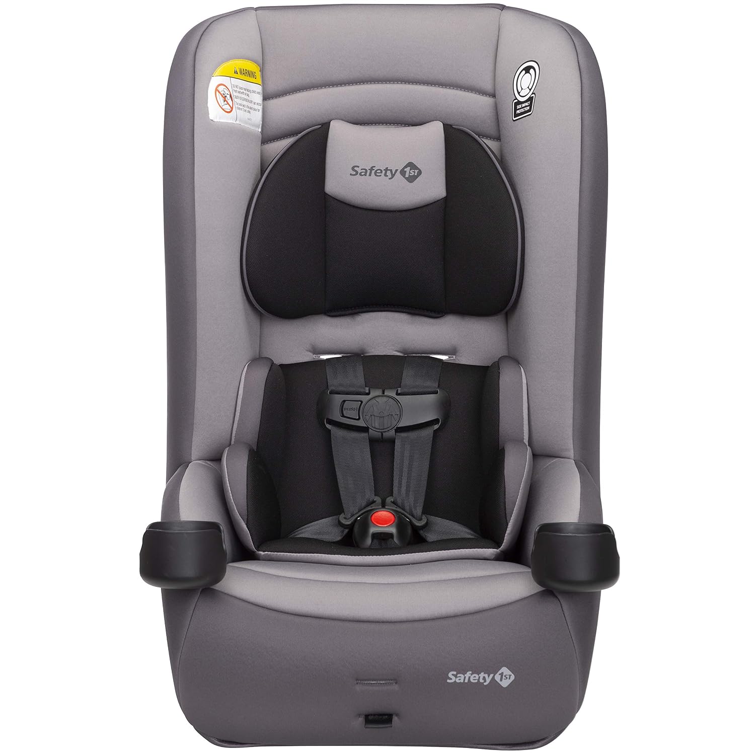 Safety 1st Jive 2-in-1 Convertible Car Seat, Rear Facing Car Seats for Babies (5-40 lbs, 19-40'), Forward Facing Carseat for Toddlers (22-65 lbs, 29-49'), Night Horizon
