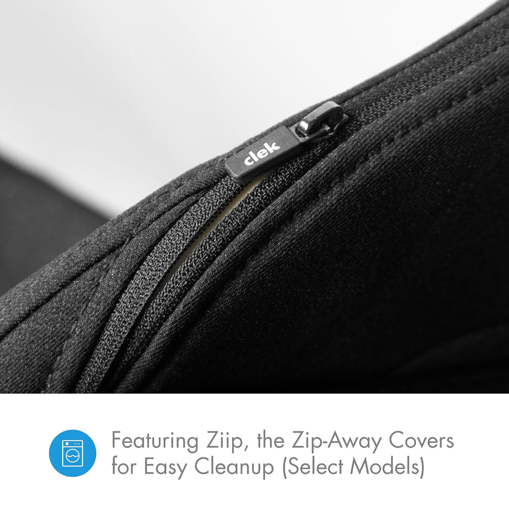 Clek Fllo Convertible Car Seat, Latte Ziip (Flame Retardant Free)