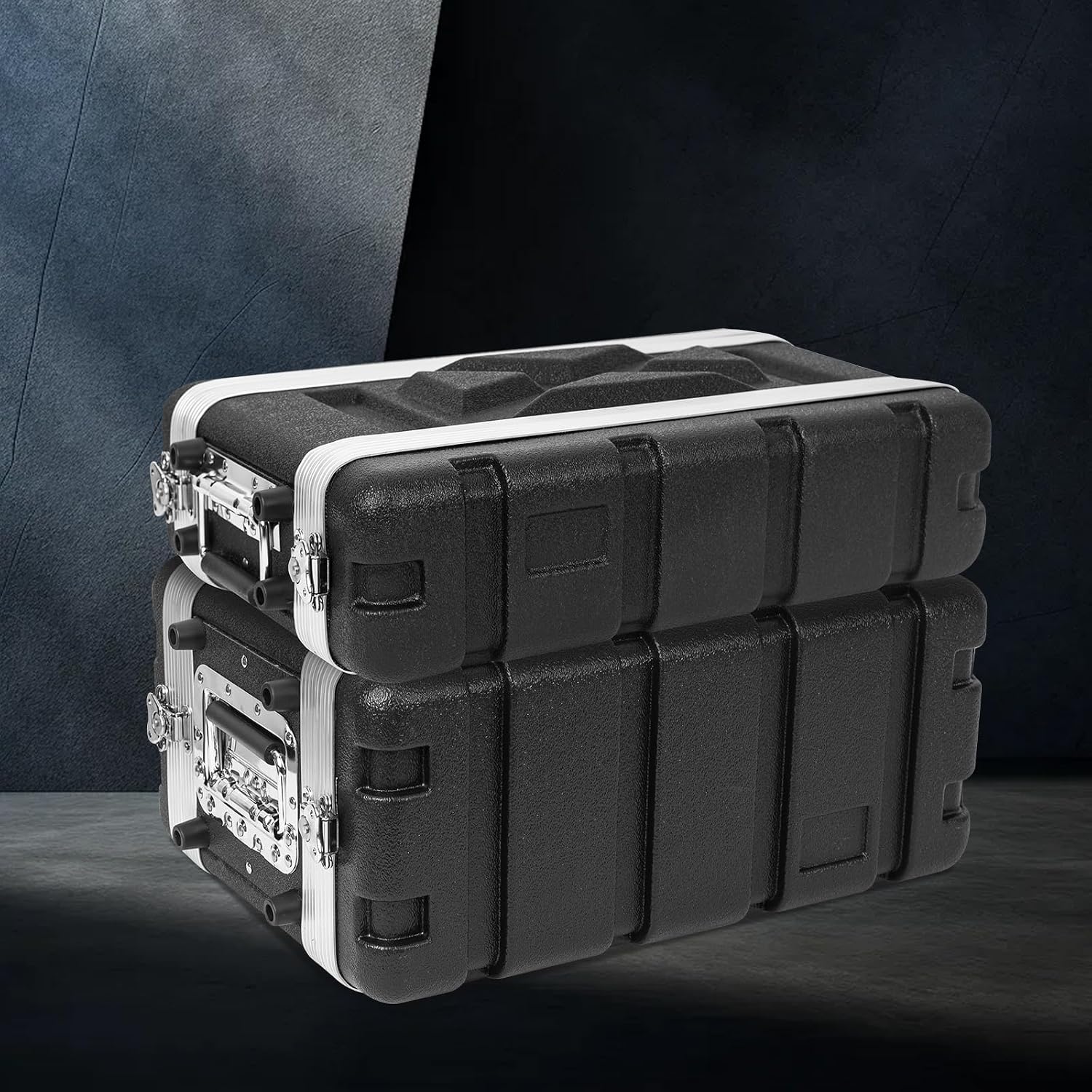 MUZNOTE rack case black 8-4U