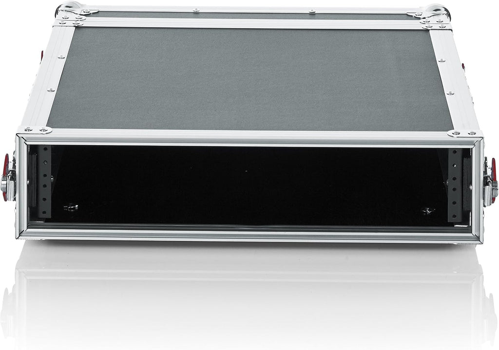 Gator Cases G-Tour Series Audio Road Rack with Heavy-Duty Tour Grade Hardware, 17' Rackable Depth, 2U Rack Space (G-Tour 2U)