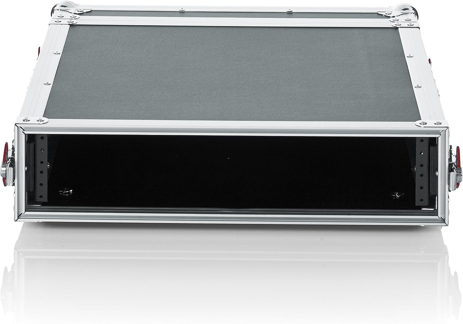Gator Cases G-Tour Series Audio Road Rack with Heavy-Duty Tour Grade Hardware, 17' Rackable Depth, 2U Rack Space (G-Tour 2U)