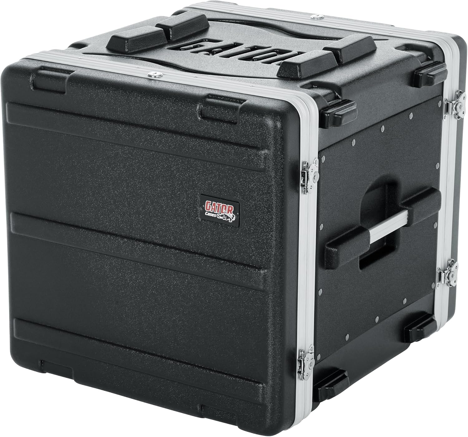Gator Lightweight Molded 10U Rack Case with Heavy Duty Latches; Standard 19.25' depth, 10U (GR-10L)