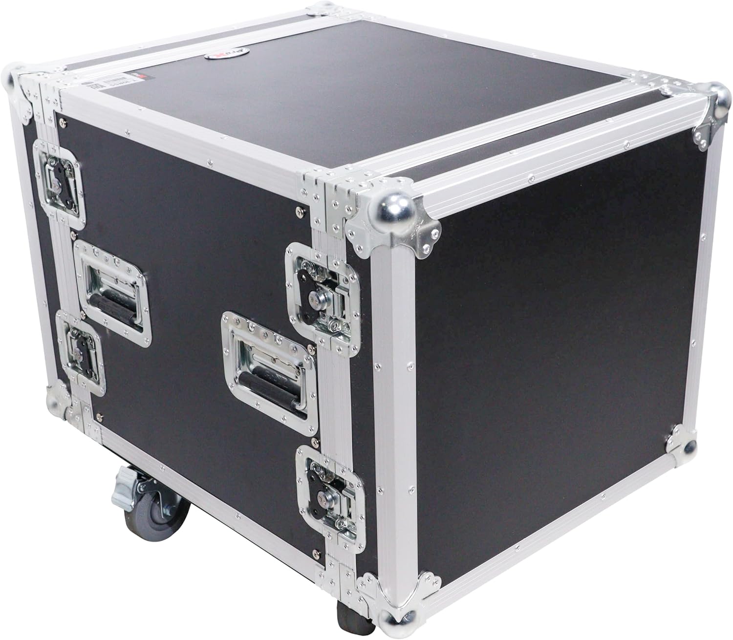 ProX ATA Flight Rack Case – 19' Depth, Heavy-Duty Amp & Mixer Rack Mount with Casters