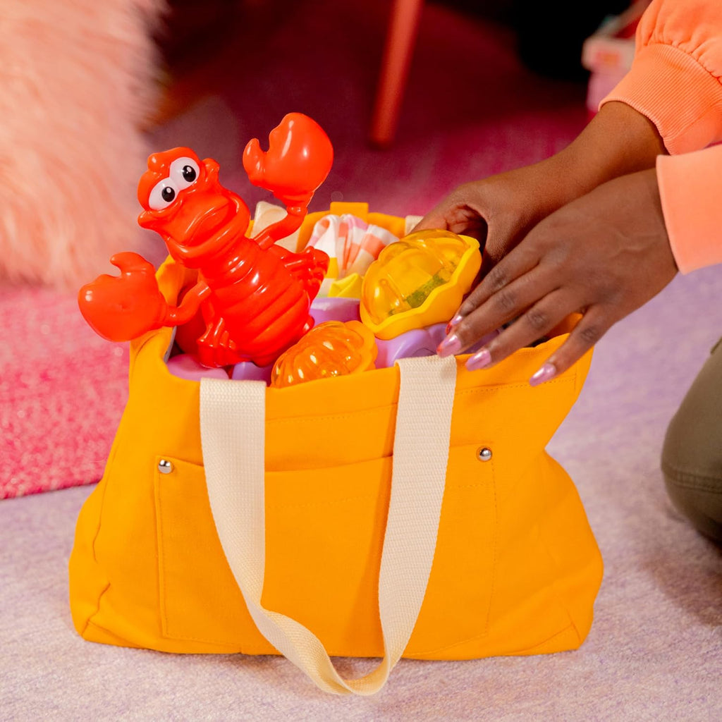Bright Starts Disney The Little Mermaid Sea of Activities Baby Activity Jumper with Interactive Toys, Lights & Music with Disney Princess Ariel, 6-12 Months (Blue)