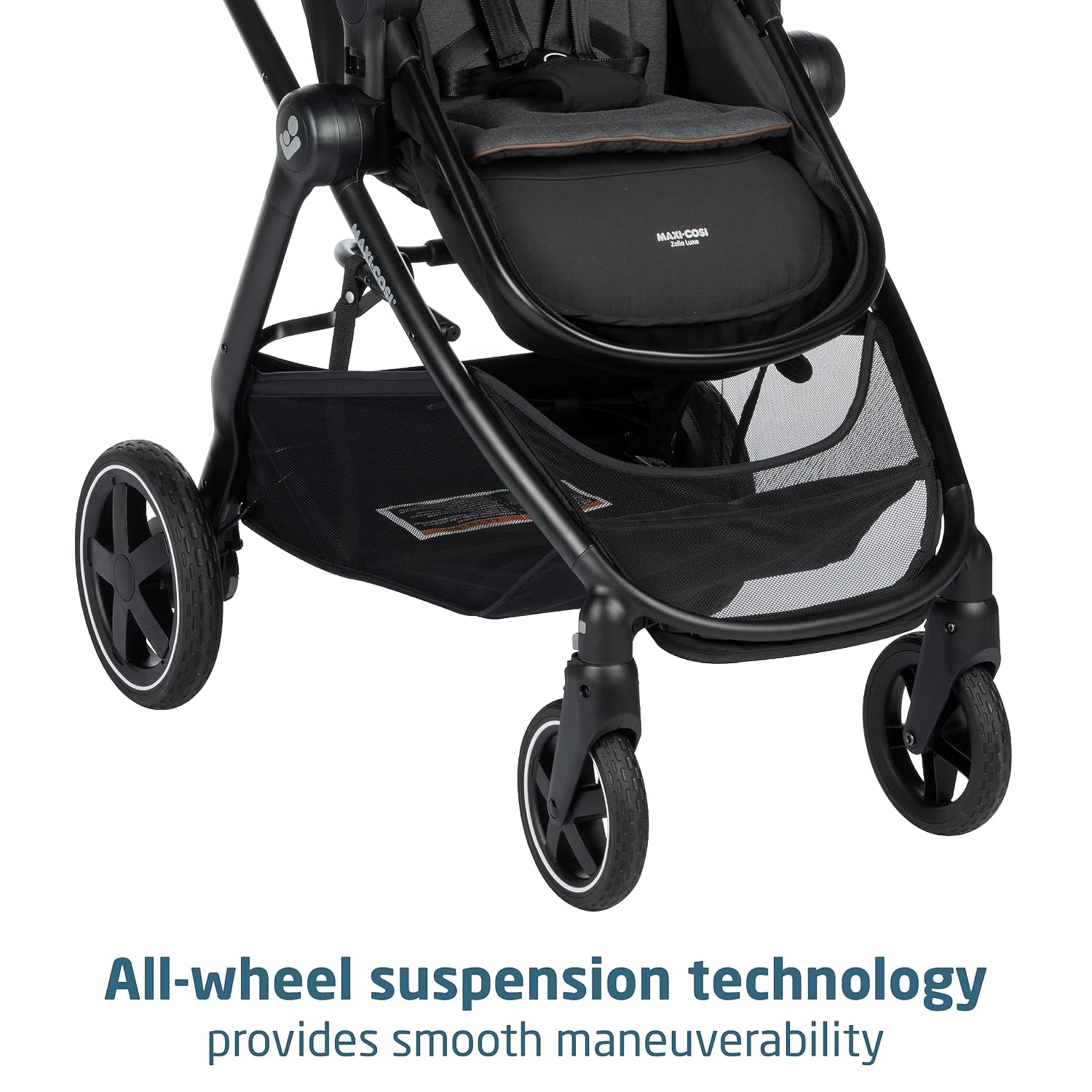 Maxi-Cosi Zelia™ Luxe 5-in-1 Modular Travel System in New Hope Black