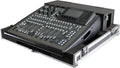 ProX XS-BX32CDHW ATA Digital Audio Mixer Flight Case for Behringer X32 Compact Console with Doghouse compartment and Caster wheels