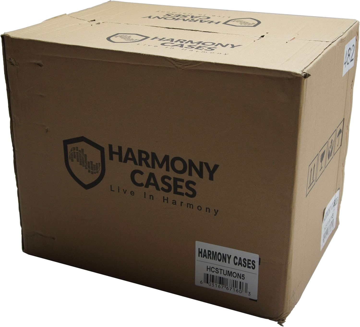 Harmony Audio HCSTUMON5 Flight Transport Road Custom Case Compatible with KRK Rok It 5 Monitors