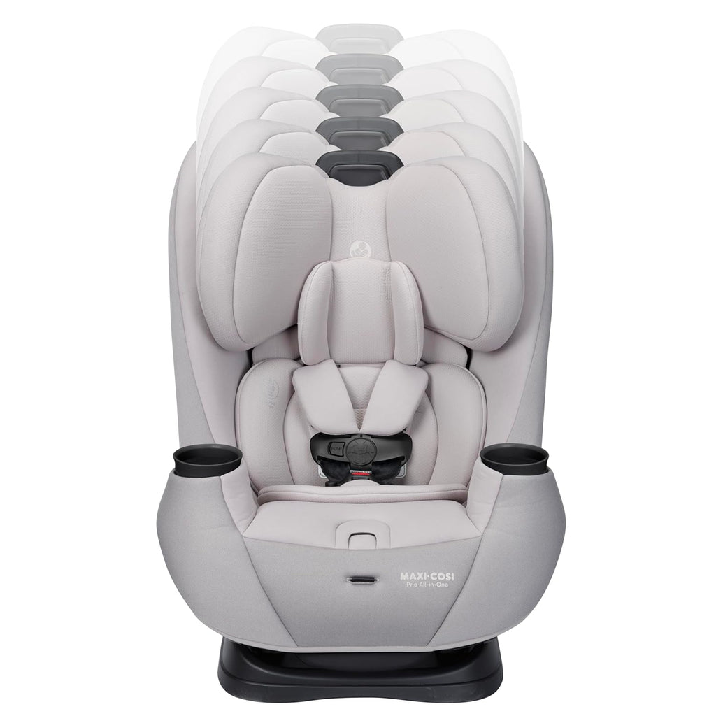 Maxi-Cosi Pria All-in-One Convertible Car Seat, Infant to Toddler Car Seat, Easy-Install Harness, Machine-Washable Cover, 5-100 lbs, SeaDrift