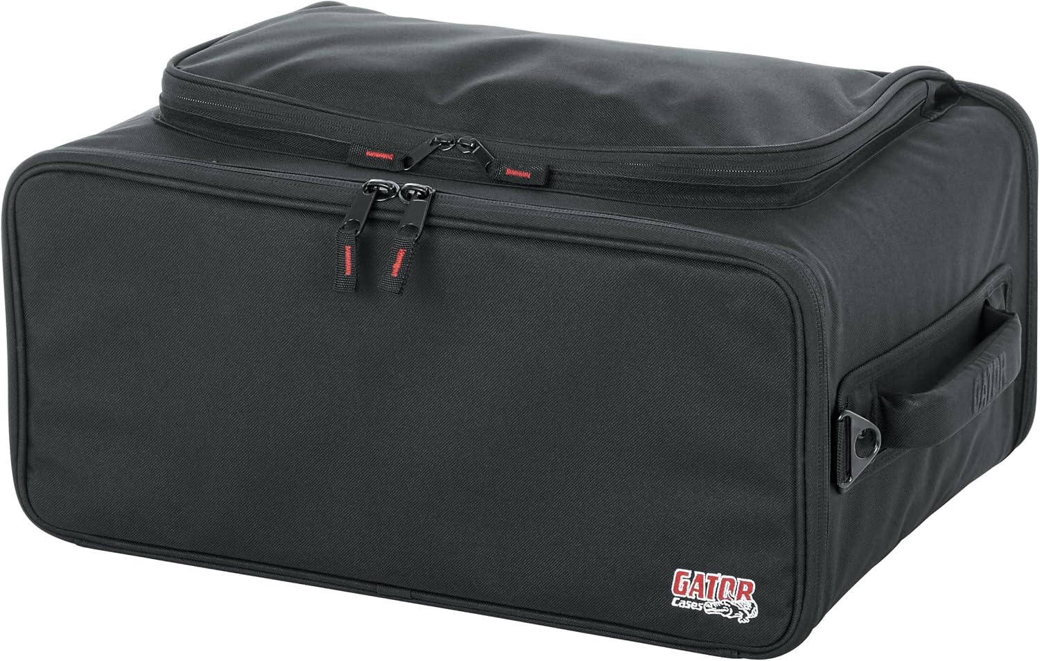 Gator Cases Lightweight Rack Bag with Removable Shoulder Strap, 4U Rack - 12.5' Rackable Depth (GR-RACKBAG-4U)
