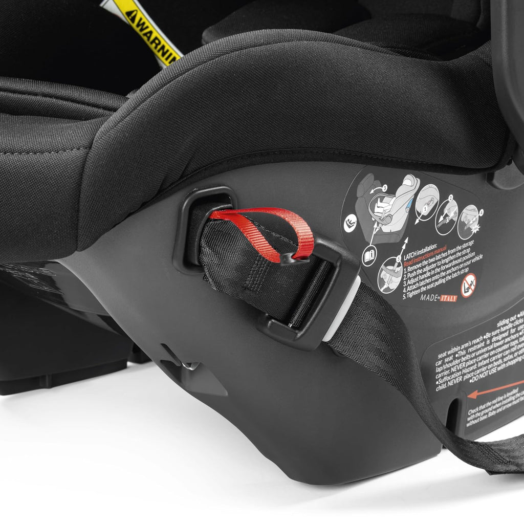 Peg Perego Primo Viaggio Urban Mobility-Baseless Infant car seat with Latch-True Black