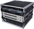 ProX ATA Flight Rack Case – 19' Depth, Heavy-Duty Amp & Mixer Rack Mount with Casters