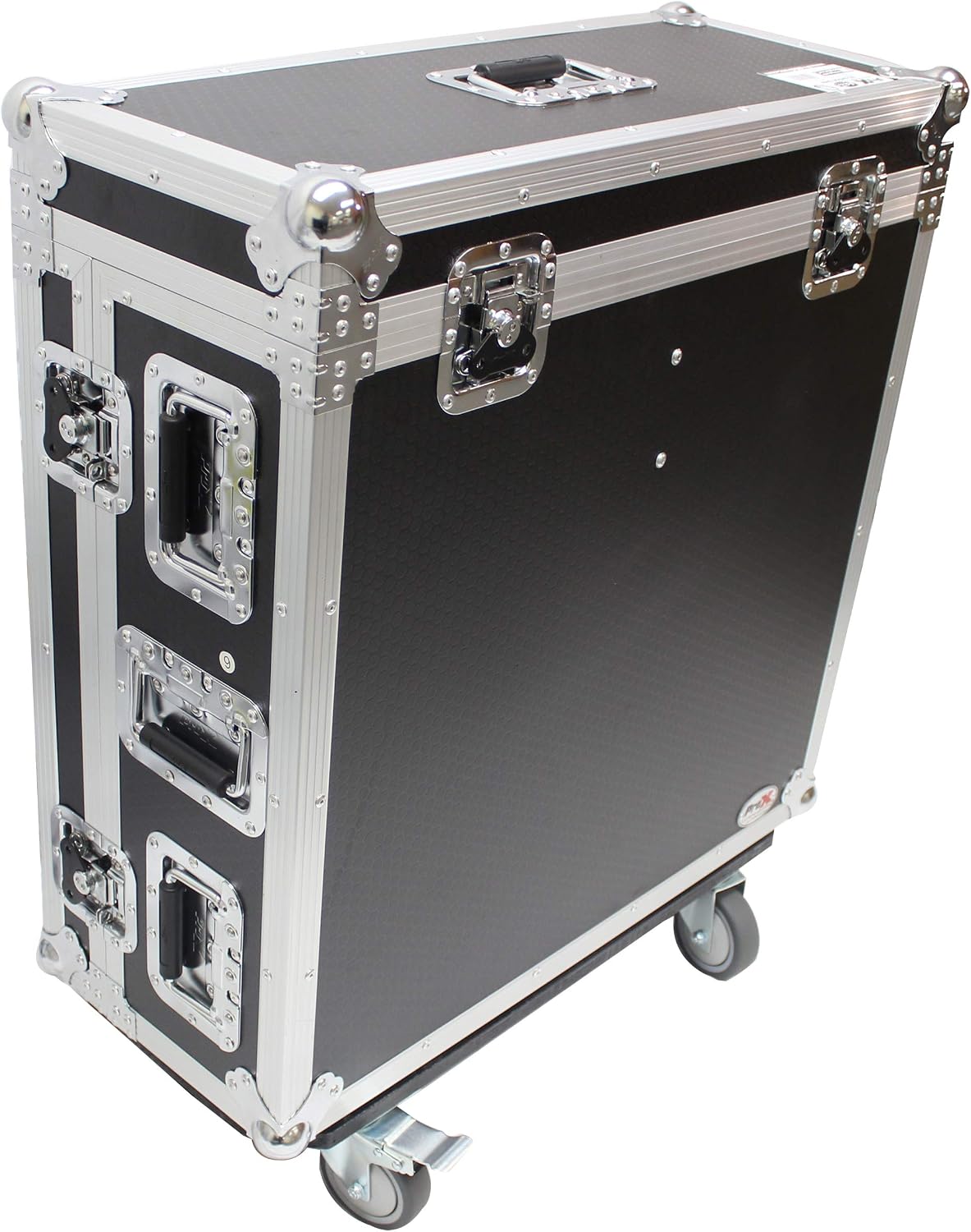 ProX XS-AHSQ7DHW ATA Digital Audio Mixer Flight Case for Allen & Heath SQ7 Console with Doghouse compartment and Caster wheels