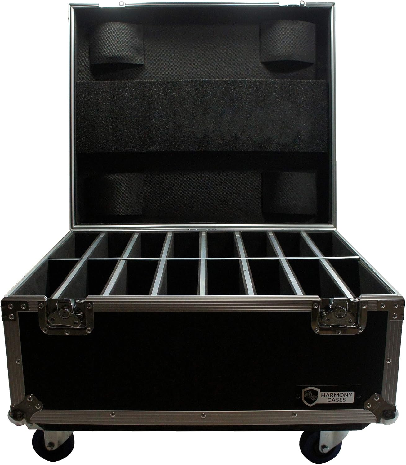 Harmony Audio HC16SLIMPAR64 Lighting 16 Space Slimpar Can Light Flight Custom Case New