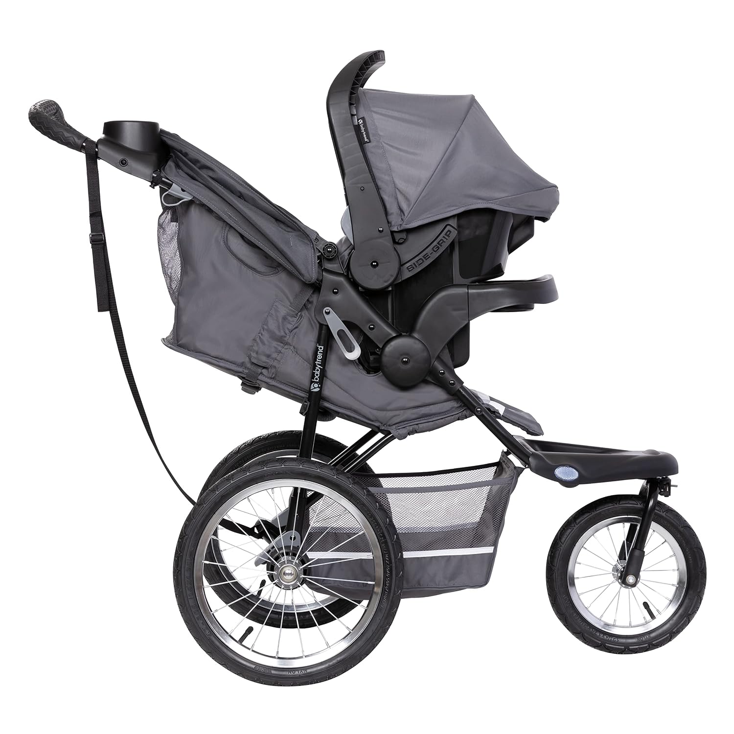 Baby Trend Expedition® Jogger Travel System with EZ-Lift™ Infant Car Seat, Dash Grey