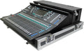 ProX XS-AHSQ7DHW ATA Digital Audio Mixer Flight Case for Allen & Heath SQ7 Console with Doghouse compartment and Caster wheels
