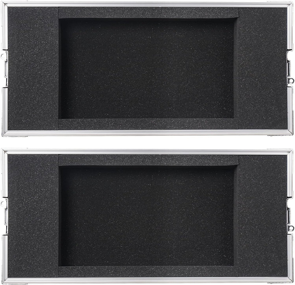 Sound Town Shock Mount 4U ATA Plywood Rack Case with 15' Rackable Depth, 4-Space Size, Pro Tour Grade (STRC-SP4US)