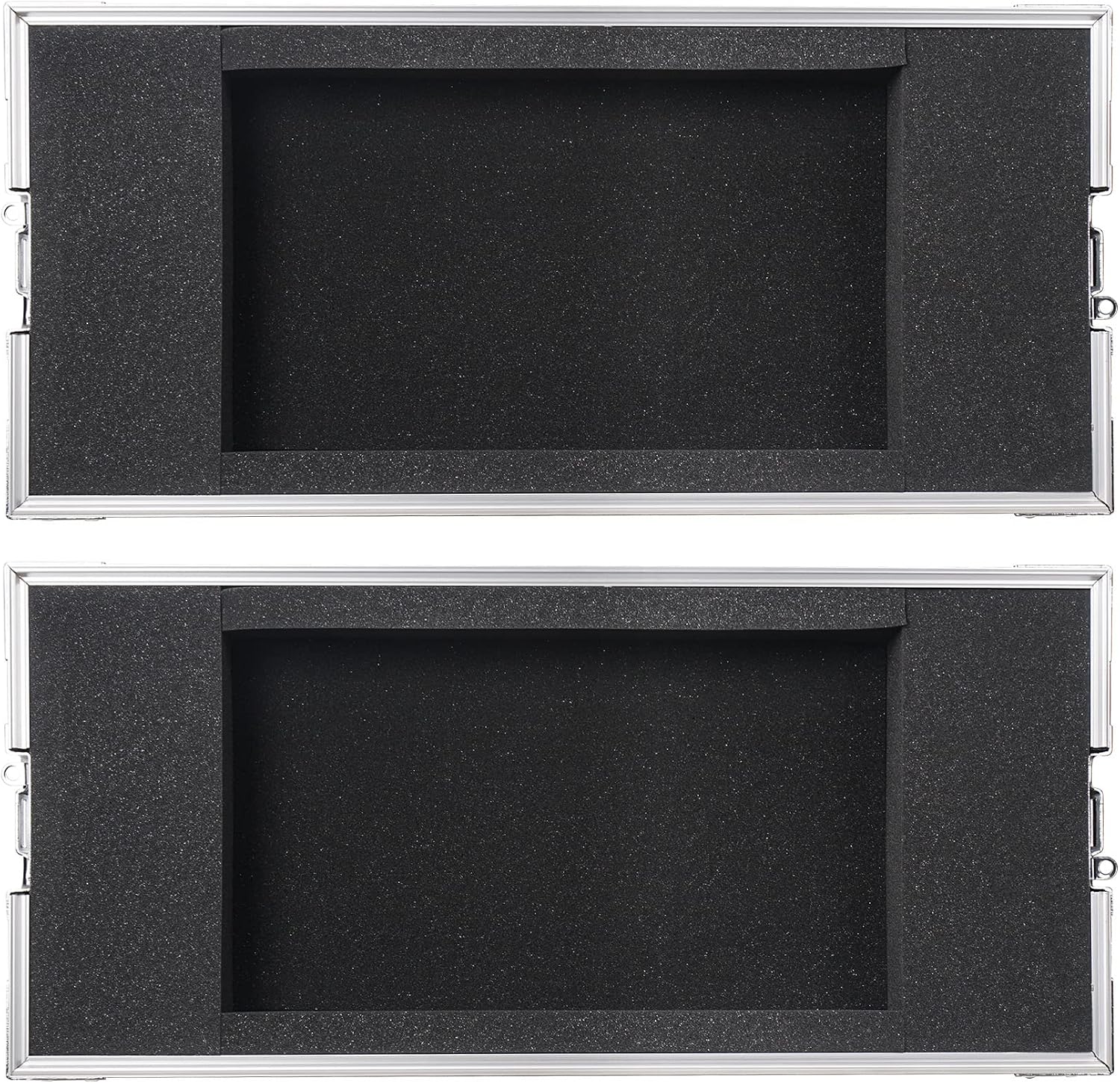 Sound Town Shock Mount 4U ATA Plywood Rack Case with 15' Rackable Depth, 4-Space Size, Pro Tour Grade (STRC-SP4US)