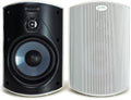Polk Audio Atrium 4 Outdoor Speakers with Powerful Bass (Pair, White), All-Weather Durability, Broad Sound Coverage, Speed-Lock Mounting System