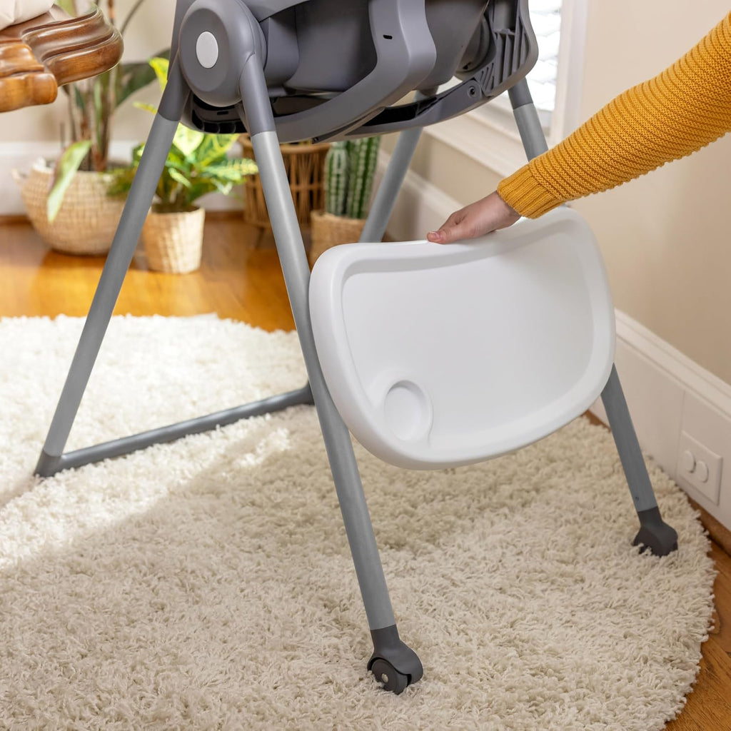 Ingenuity Proper Positioner Deluxe High Chair - 7-in-1 Convertible Baby Seat, Removable Rocking Infant Seat, Unisex, for Ages 0-36 Months