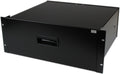 StarTech.com 4U Rack Mount Drawer - 55 lb (25 kg) - 4U Steel Storage Rack Drawer for 19' AV / Sever / Network Equipment Rack or Cabinet (4UDRAWER) Black