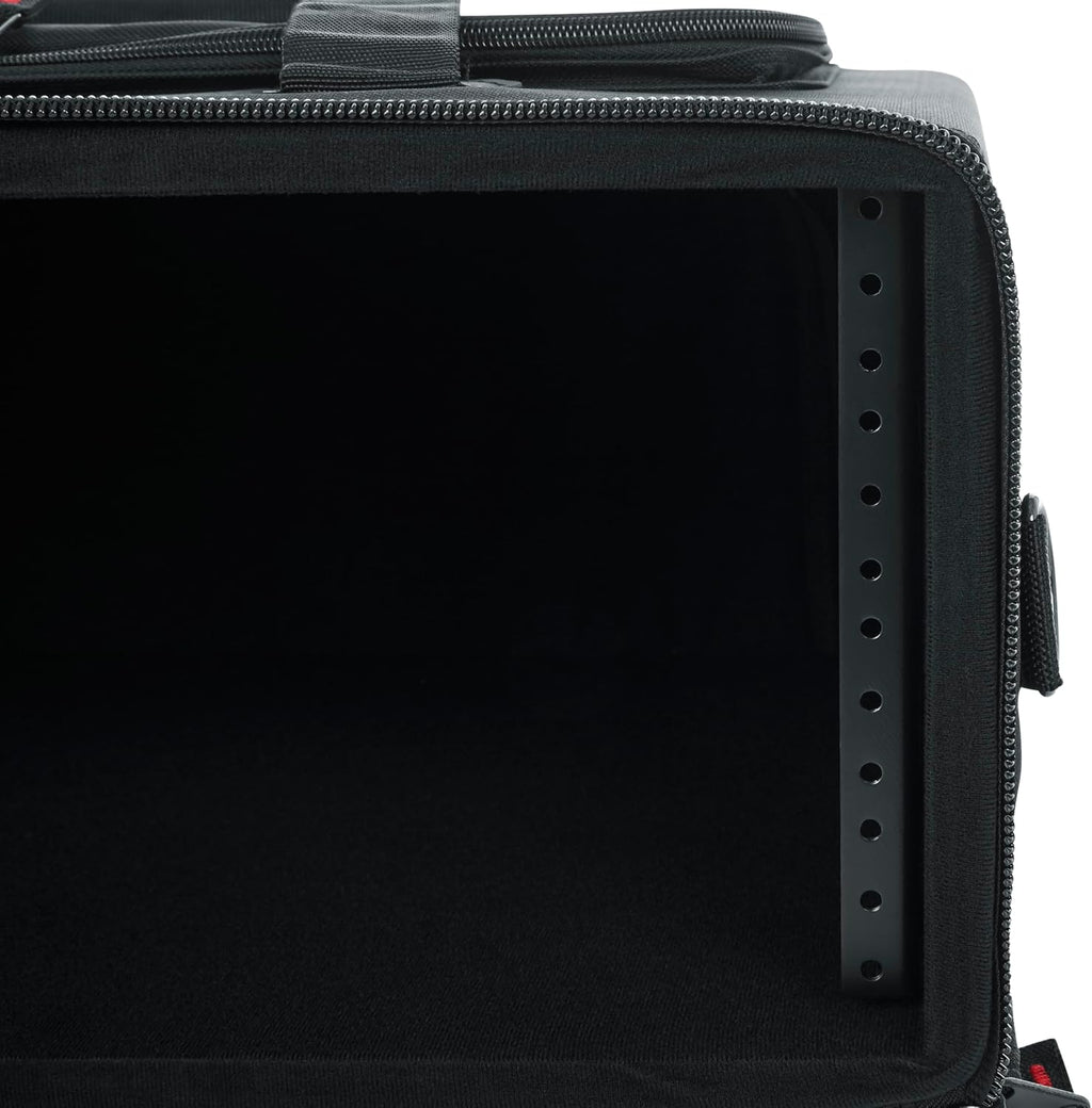 Gator Cases Rack Bag Series Portable 4U Rack Bag with 14' Rackable Depth, (GRB-4U)