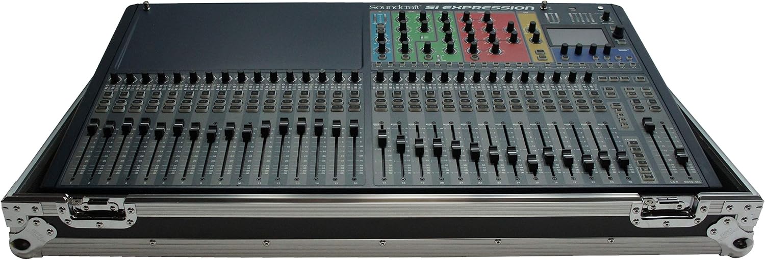 Harmony Audio HCSIEX 3 Flight Transport Road Case Compatible with Soundcraft Si Expression 3 Mixer