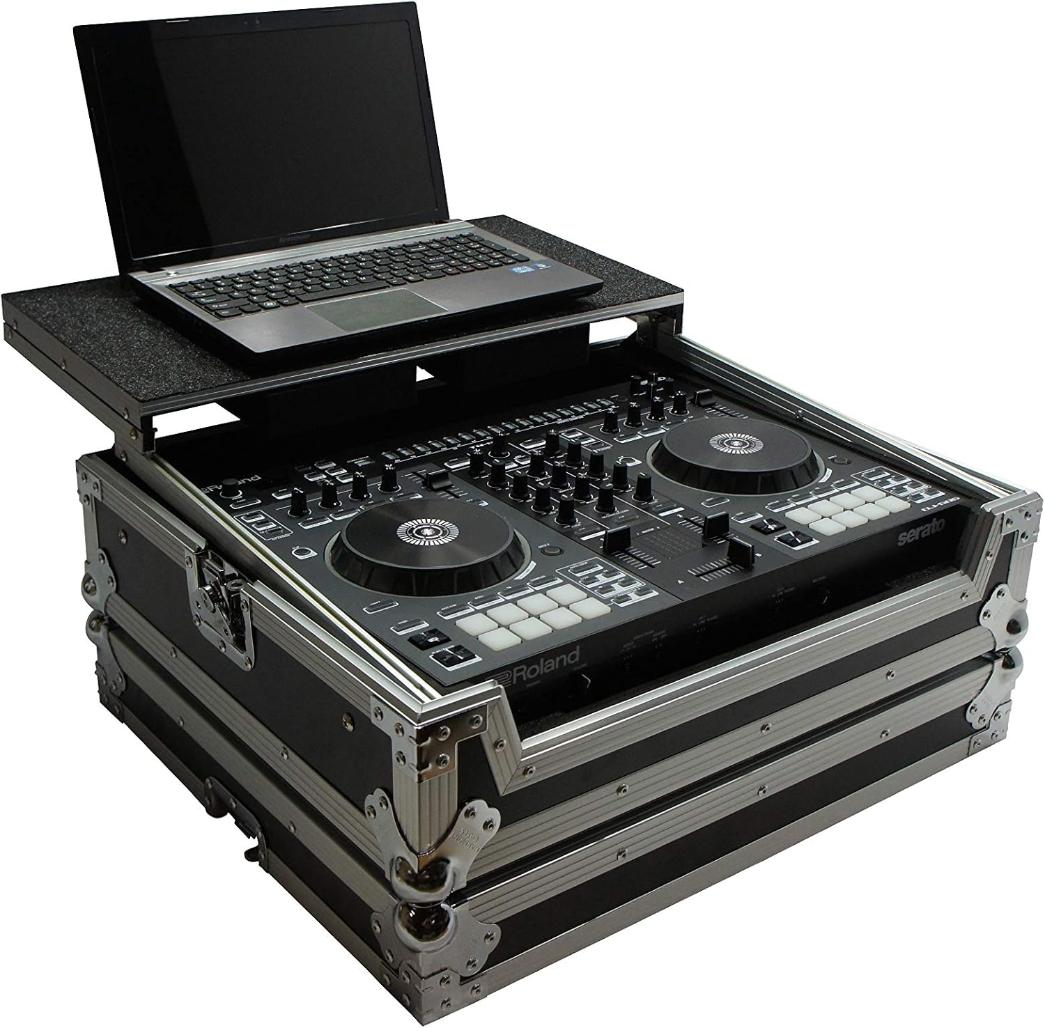 Harmony Audio HCDJ505LT Flight Glide Laptop Stand DJ Custom Case Compatible with Roland DJ-505 New