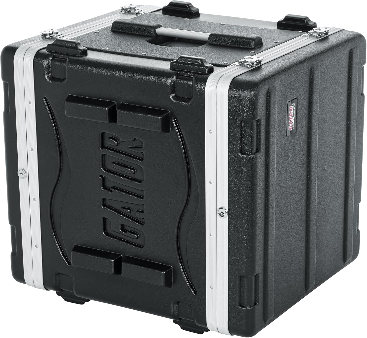 Gator Lightweight Molded 10U Rack Case with Heavy Duty Latches; Standard 19.25' depth, 10U (GR-10L)