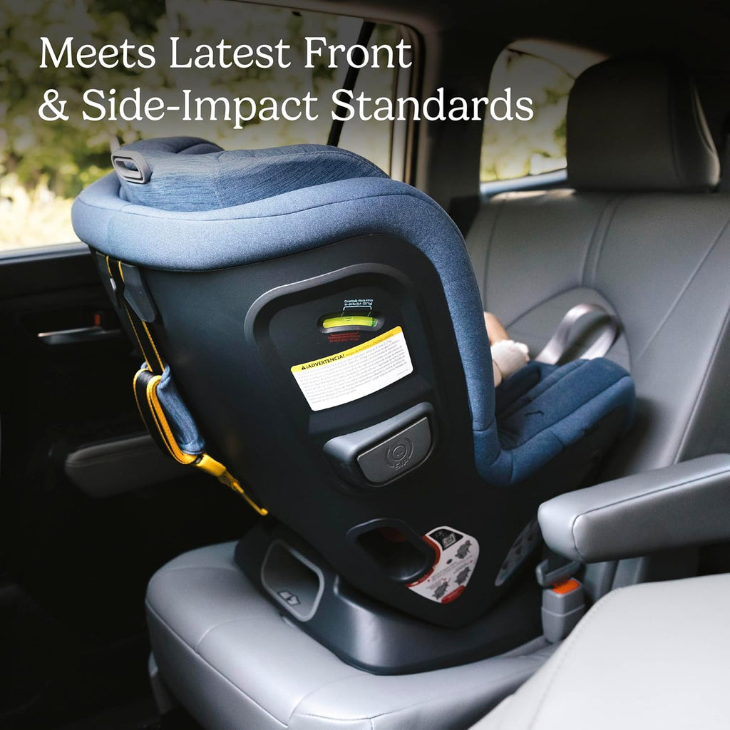 UPPAbaby Rove Convertible Car Seat - 2-in-1 Rear + Forward Facing - Quick + Secure 3-Step Install - Intuitive Safety Technology + Comfort Features - Cup Holder Included - Cody (Coastal Blue)