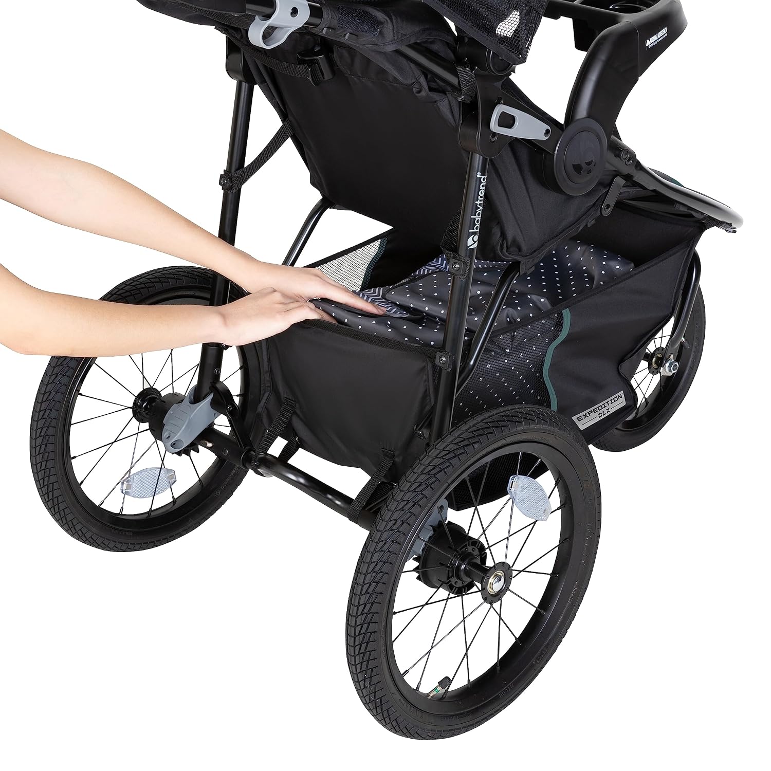 Baby Trend Expedition® DLX Jogger Travel System with EZ-Lift™ Plus Infant Car Seat, Dash Sage