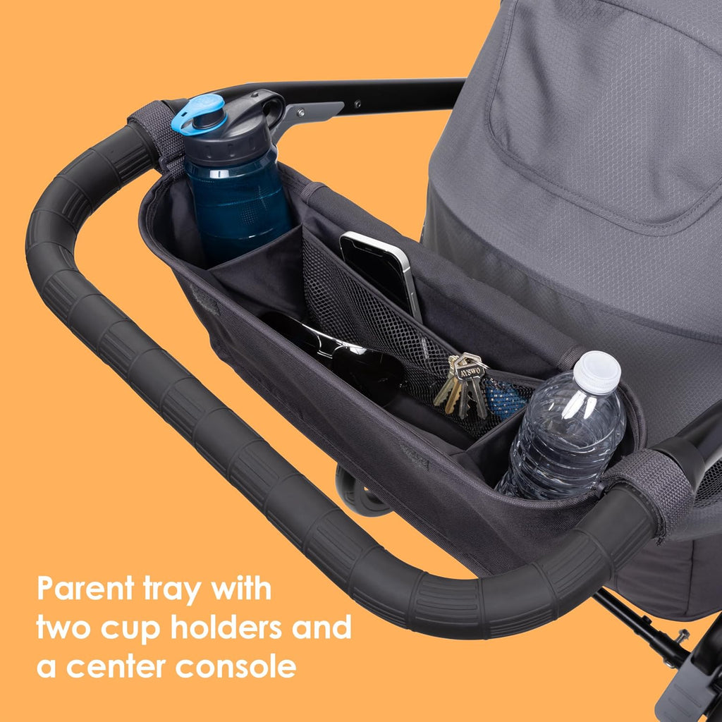 Baby Trend Navigator Plus 2-in-1 Stroller Wagon, Dash Midnight