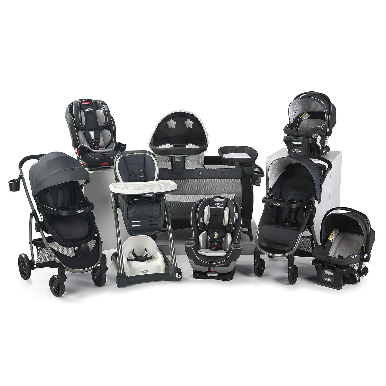 Graco Blossom 6 in 1 Convertible High Chair, Redmond