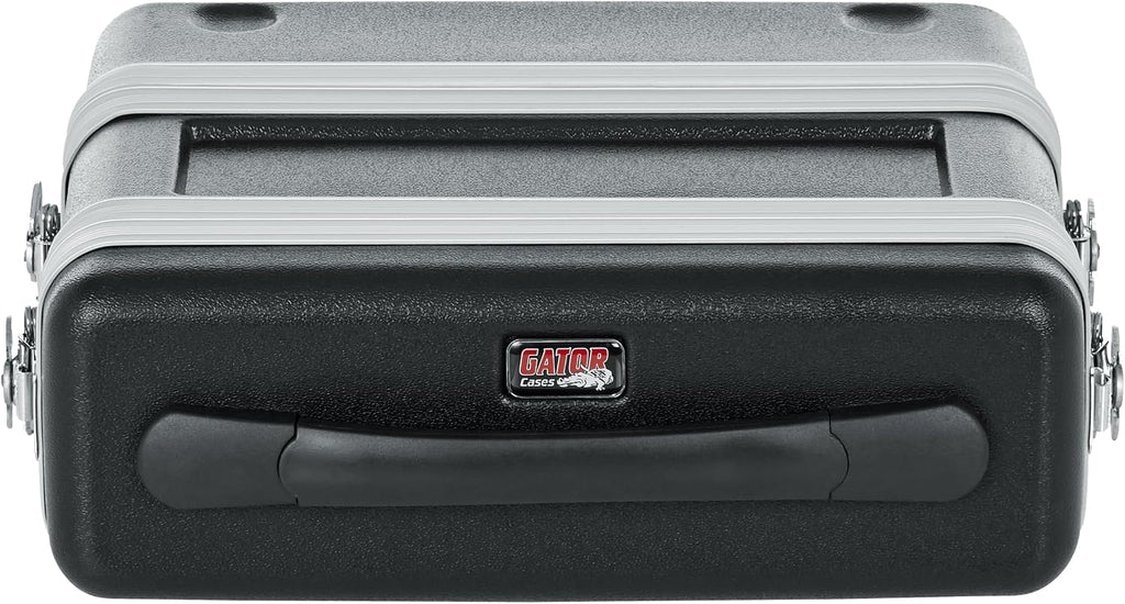 Gator Cases Single Wireless Microphone System Case, Live-in Style Holds Reciever, Body Pack, and Microphone with Antenna Access (GM-1WP)