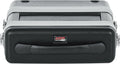 Gator Cases Single Wireless Microphone System Case, Live-in Style Holds Reciever, Body Pack, and Microphone with Antenna Access (GM-1WP)