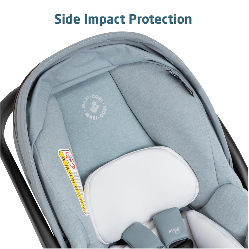 Maxi-Cosi Zelia™ Luxe 5-in-1 Modular - Baby Travel System Car Seat and Stroller, Infant Car Seat and Stroller Combo, Baby Car Seat and Stroller Combo in New Hope Grey