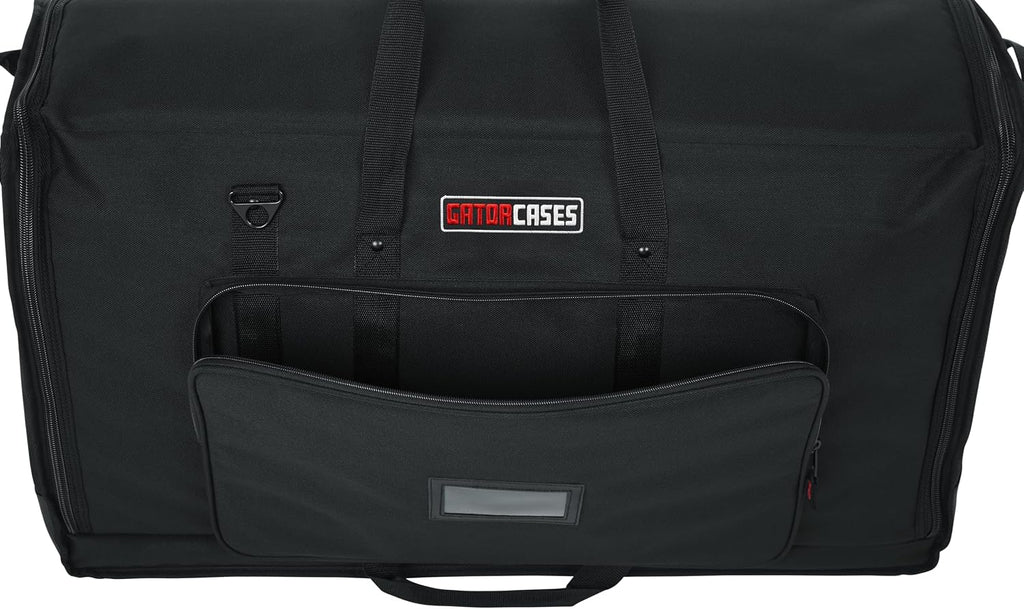 Gator Cases Padded Nylon Dual Carry Tote Bag for Transporting (2) LCD Screens, Monitors and TVs Between 27' - 32', (G-LCD-TOTE-MDX2)
