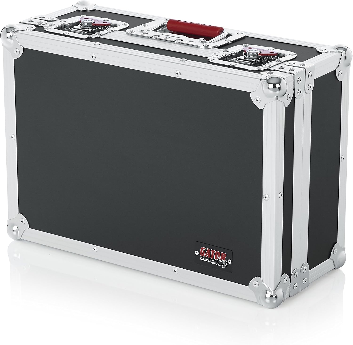 Gator Cases G-TOUR Series Road Case with Foam Drops for (15) Wired Microphones & Accessory Storage (G-TOUR M15)