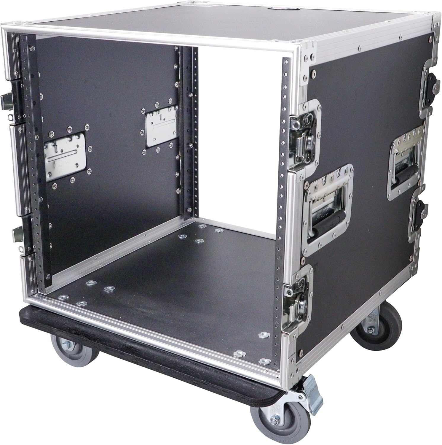 ProX ATA Flight Rack Case – 19' Depth, Heavy-Duty Amp & Mixer Rack Mount with Casters