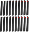 20PCS 12 Outlet Power Strips Surge Protector Rack-Mount PDU, Metal Mountable Power Strip with Switch, Heavy Duty Power Strips for Server Racks, Garage Shop, Industral Commercial (Black 6FT)