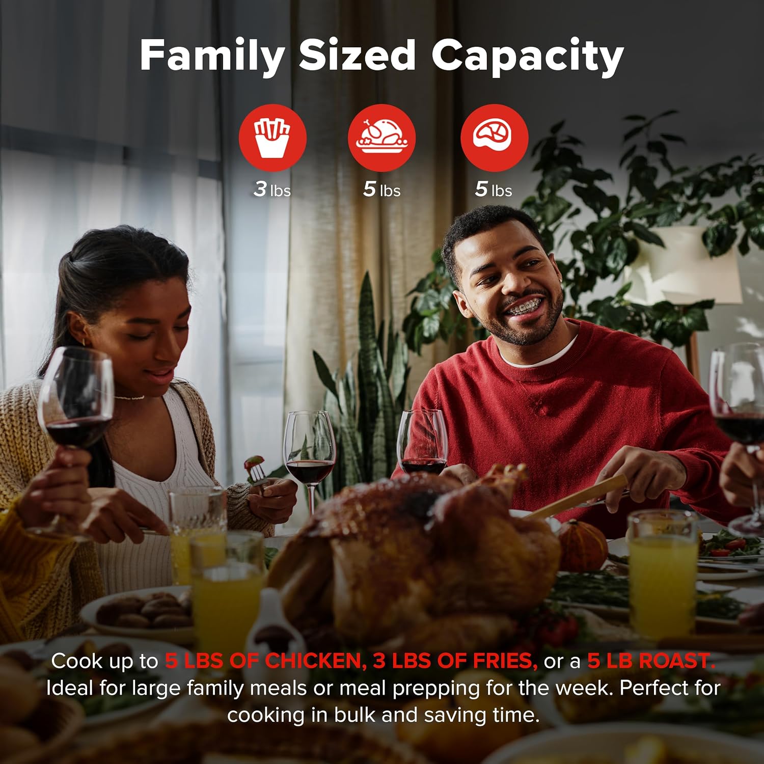 Nuwave PFAS-Free Steam Oven & Air Fryer, All-in-One Convection Cooker with Precision Steam Control, Toast, Air Fry, Sous Vide, Steam & More, Juicier Meats, 120 Presets, 50–450°F, Stainless Steel