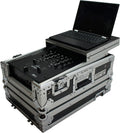 Harmony Audio HC10MIXLT Flight DJ Laptop Glide 10' Mixer Case Compatible with Pioneer DJM-450