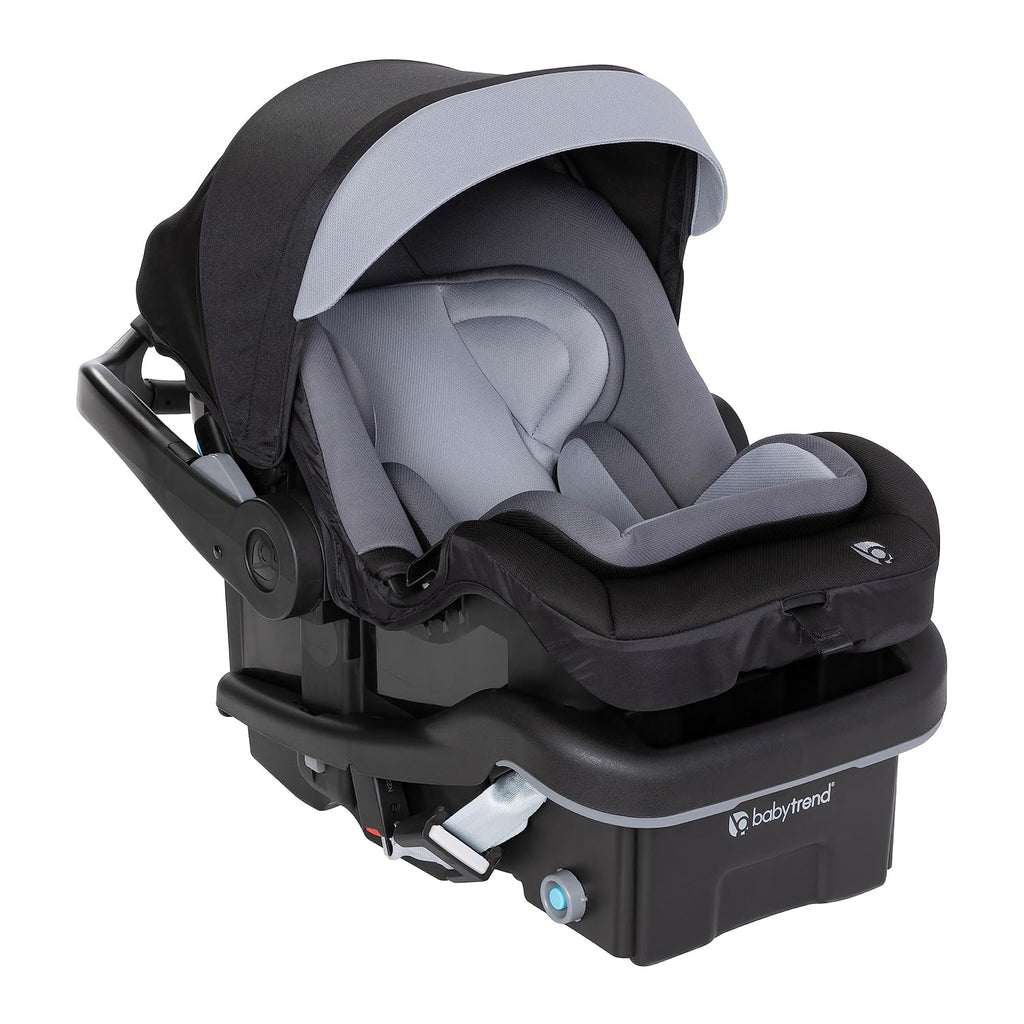 Baby Trend Secure-Lift Infant Car Seat, Dash Black – Compact Lightweight Carrier, Infant Comfort Cushioning, Adjustable Harness Fit