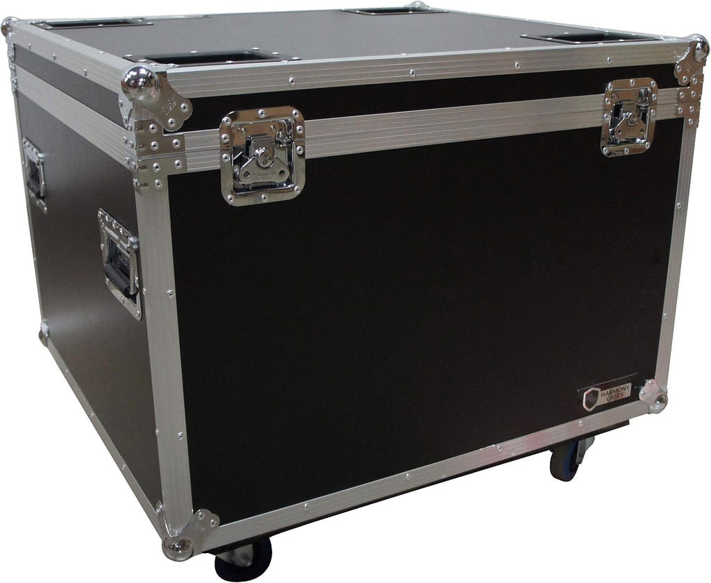 Harmony Audio Cases HC2CH140SR Flight Case Compatible with Chauvet Intimidator Beam 140SR x 4