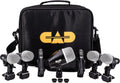 CAD Audio STAGE7 7-Piece Drum Mic Pack – D10 Kick, D19 Snare, 3× D29 Toms & 2× C9 Overheads, Vinyl Carry Case
