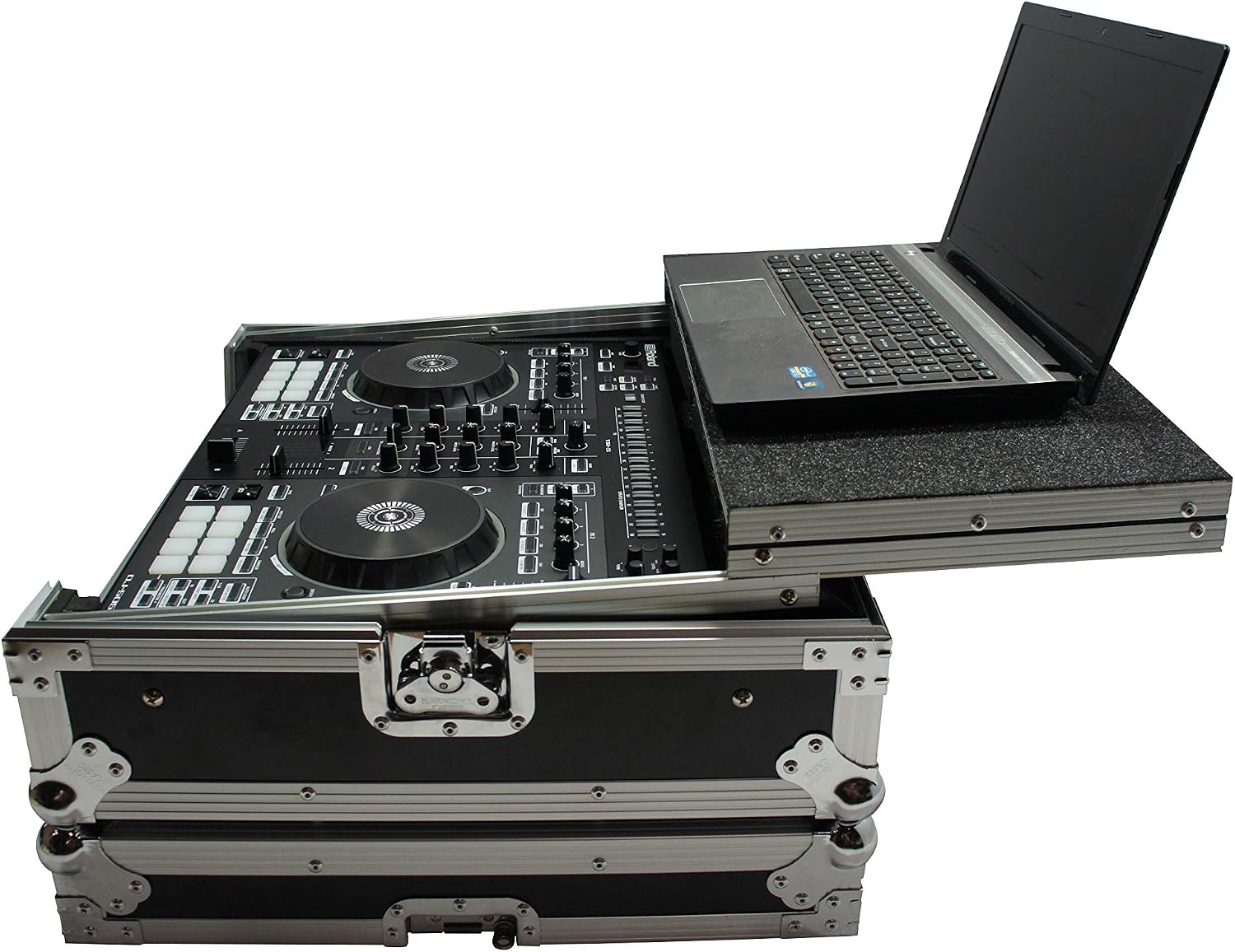 Harmony Audio HCDJ505LT Flight Glide Laptop Stand DJ Custom Case Compatible with Roland DJ-505 New