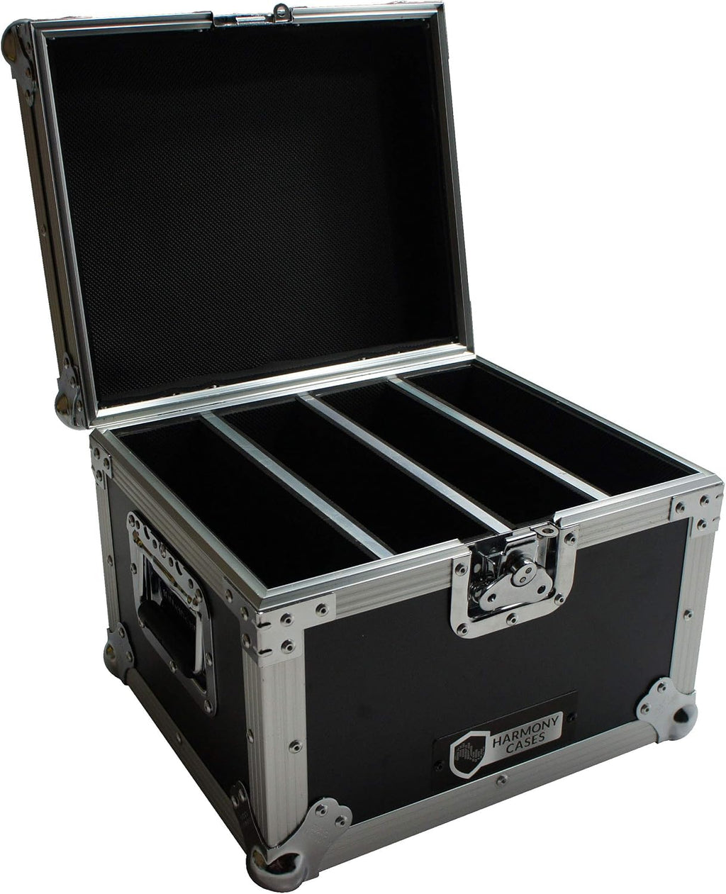 Harmony Audio Cases HC4SLIMPAR64 Light Flight Road Case Compatible with Chauvet SlimPAR 64 x 4
