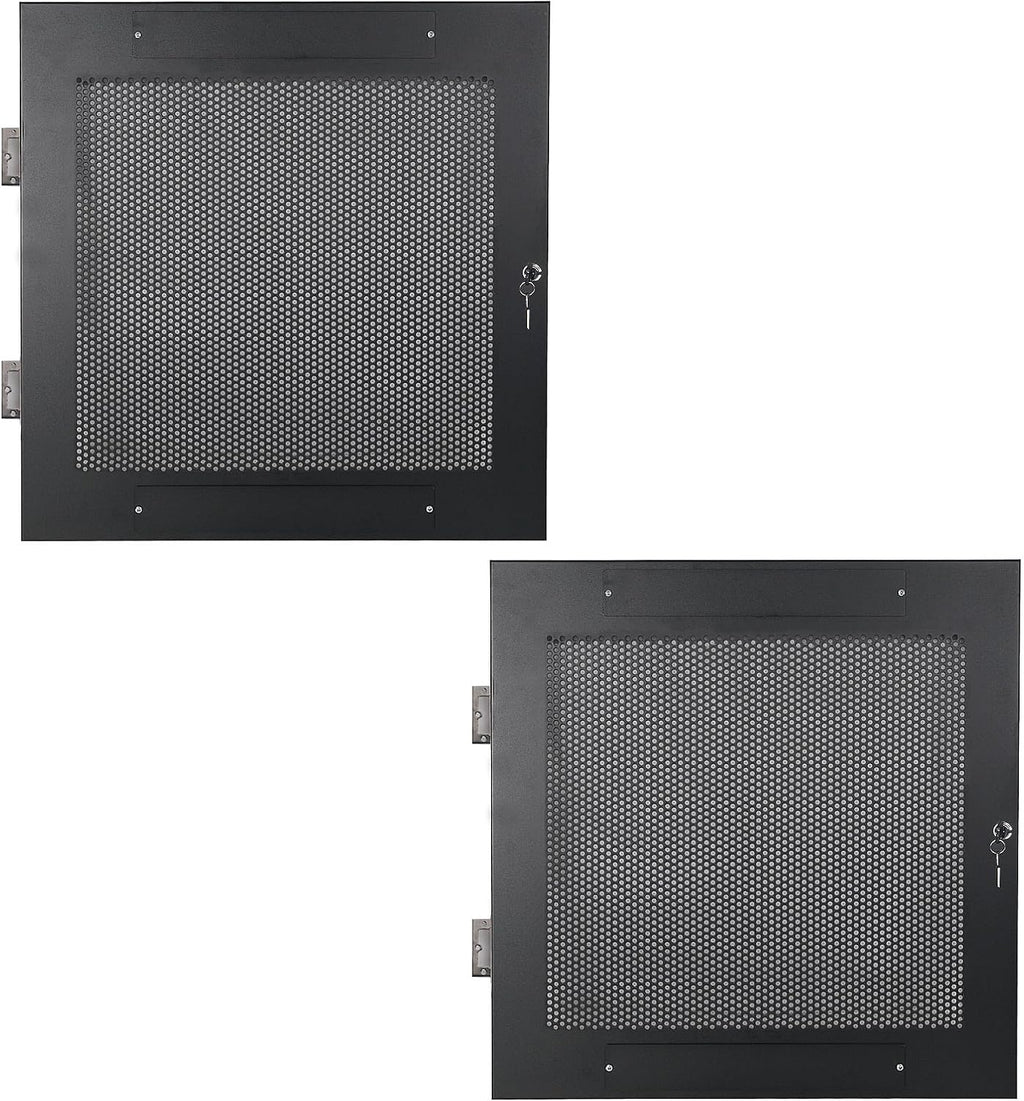 Sound Town Server Rack Doors, for STRK-M12U Server Rack (STRK-DS12U)
